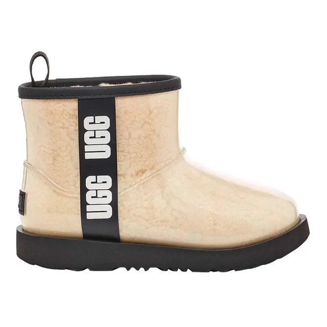 UGG Classic Clear Mini II Boot Kids Beige/Black