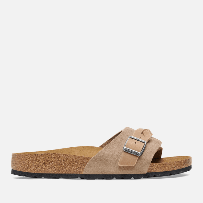 Birkenstock Women's Pula Suede Braided Slim Fit Single Strap Sandals