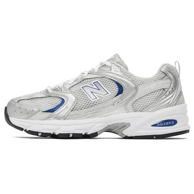 New Balance 530 Light Grey Silver Blue