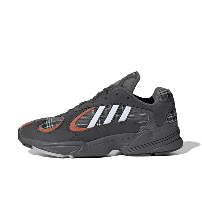 adidas Yung-1 Plaid 'Solid Grey'