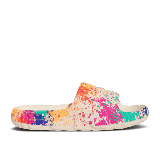 adidas Adilette 22 Slide 'Sand Strata Paint Splatter'