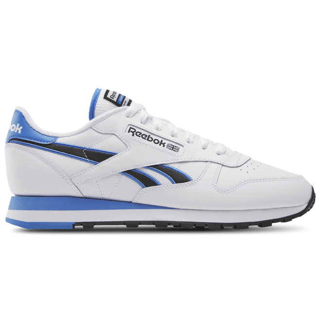 Reebok Classic Leather White Kinetic Blue Black
