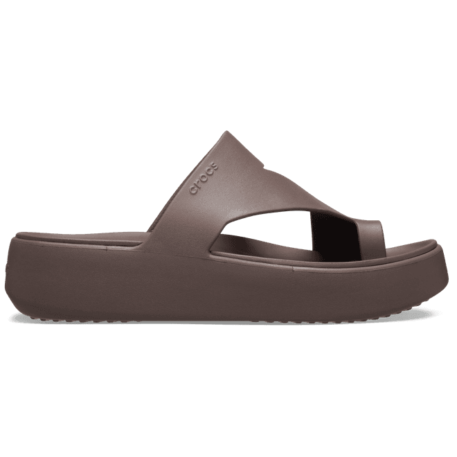 Crocs Women Getaway Platform Toe Loop Sandals Truffle