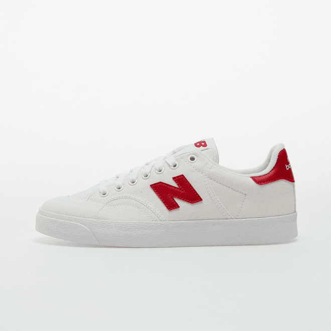 New Balance 100 White/Team Red