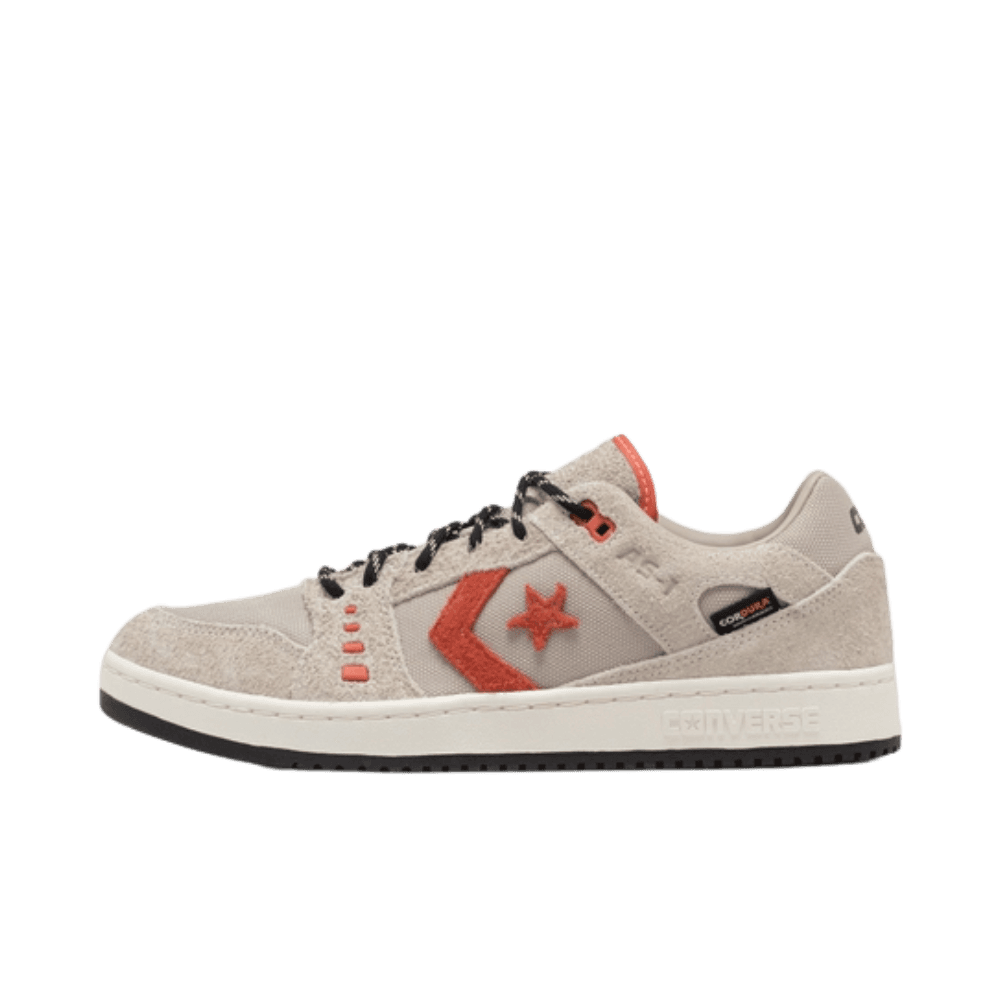Converse Cons As-1 Pro Suede & Cordura Papyrus/Black/Vermillion Red