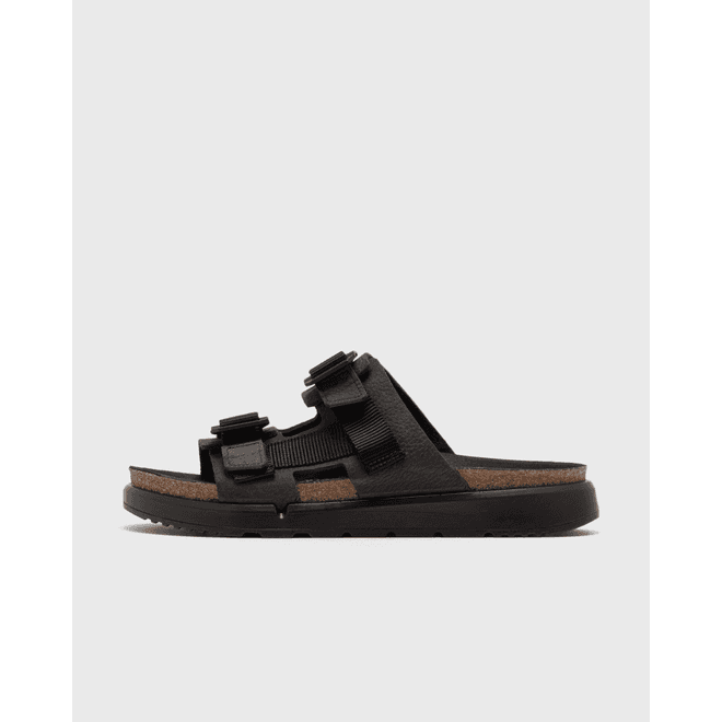 Birkenstock Shinjuku 2 Strap Natural Leather/Textile Black