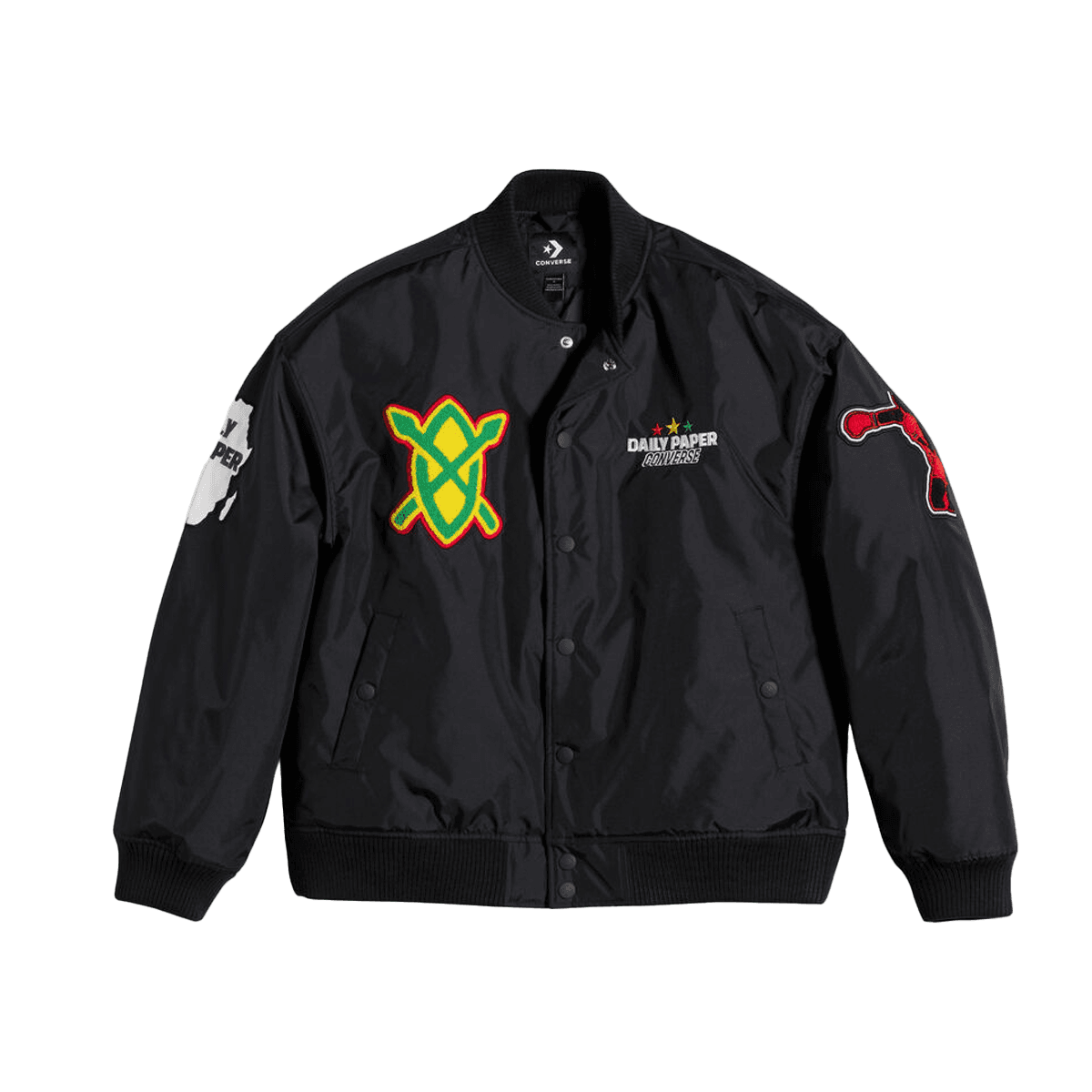 Daily Paper x Converse Stadium Jacket 'Black'