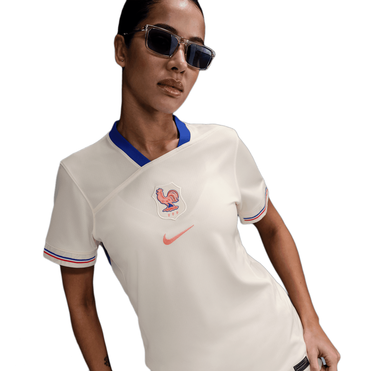 Nike Replica Jersey France 2025 WMNS 'Away' - Womens Team
