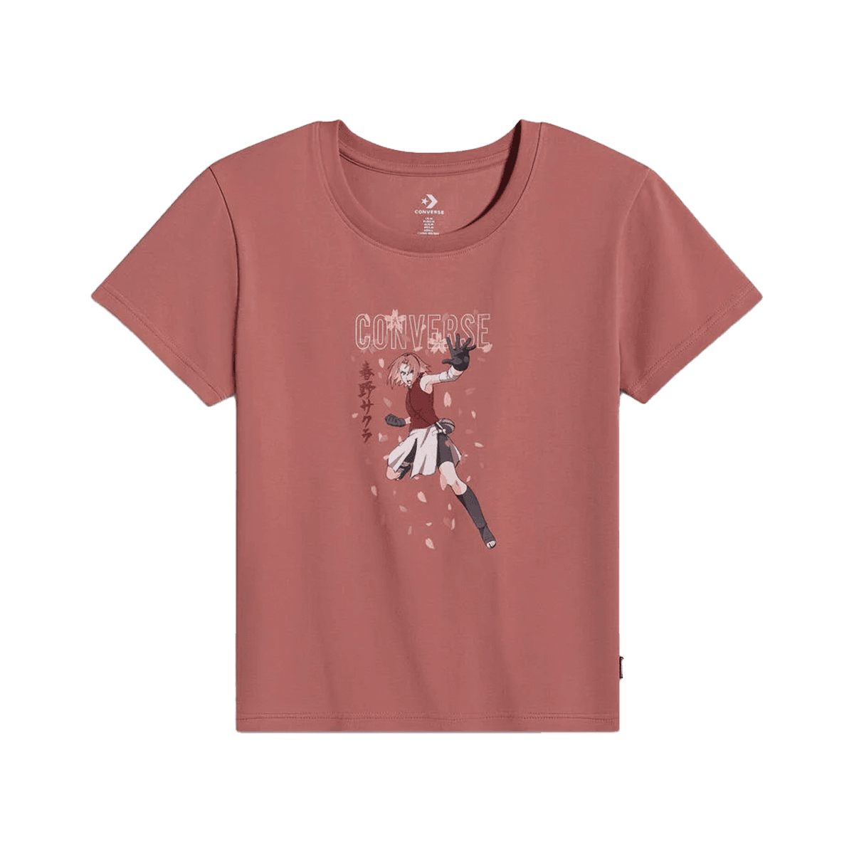 Naruto Shippuden x Converse Shirt WMNS 'Baby Doll'