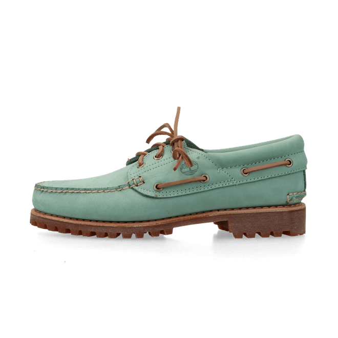 Timberland Authentic Boat Shoe medium green nubuck