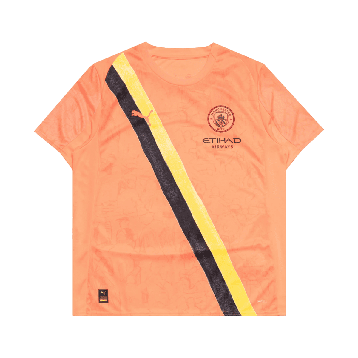 KidSuper x PUMA Manchester City FC Jersey 'Neon Sun'