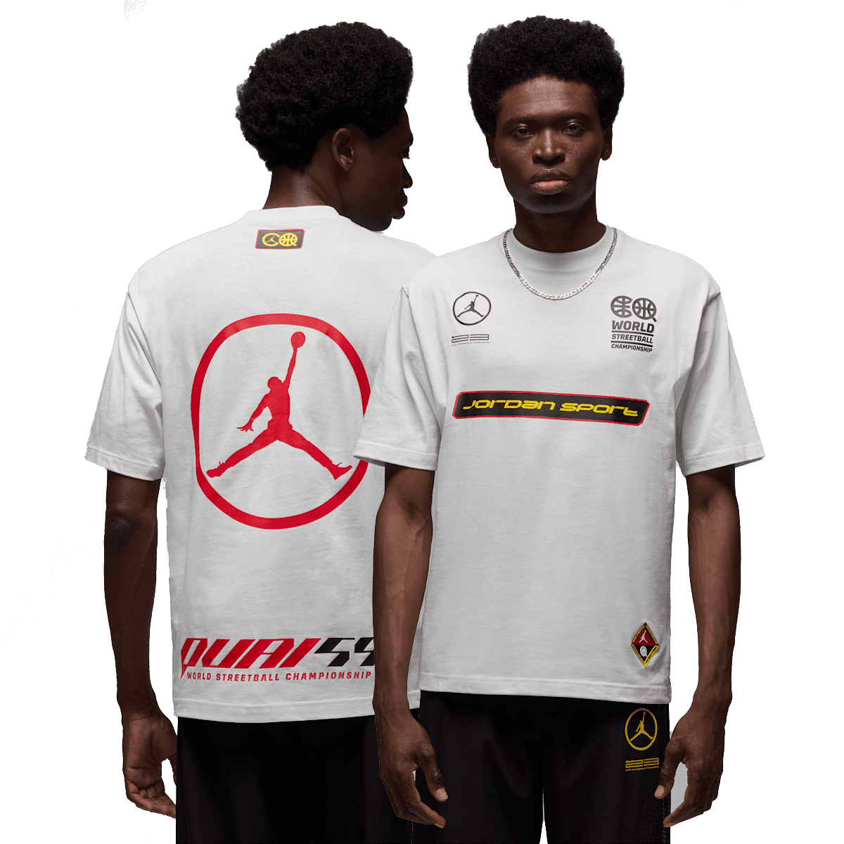 Quai 54 x Jordan Tee 'White'