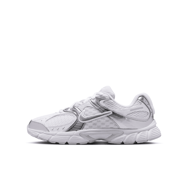 Nike V5 Rnr White Pure Platinum Metallic Silver (gs)