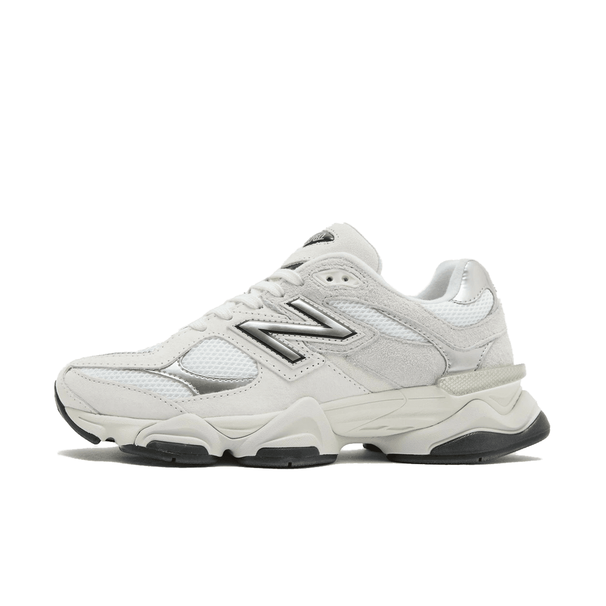 New Balance 9060 WMNS 'White & Metallic Silver' - JD Exclusive