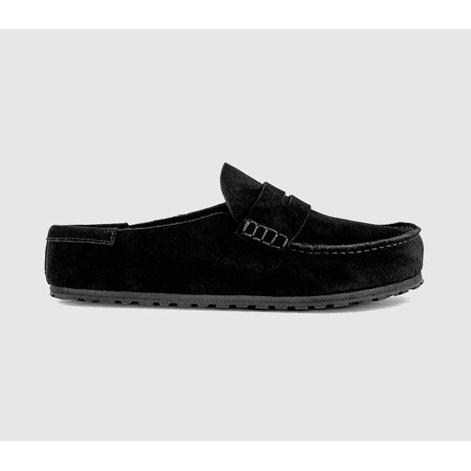 Birkenstock Women's Naples Wrapped Suede Black