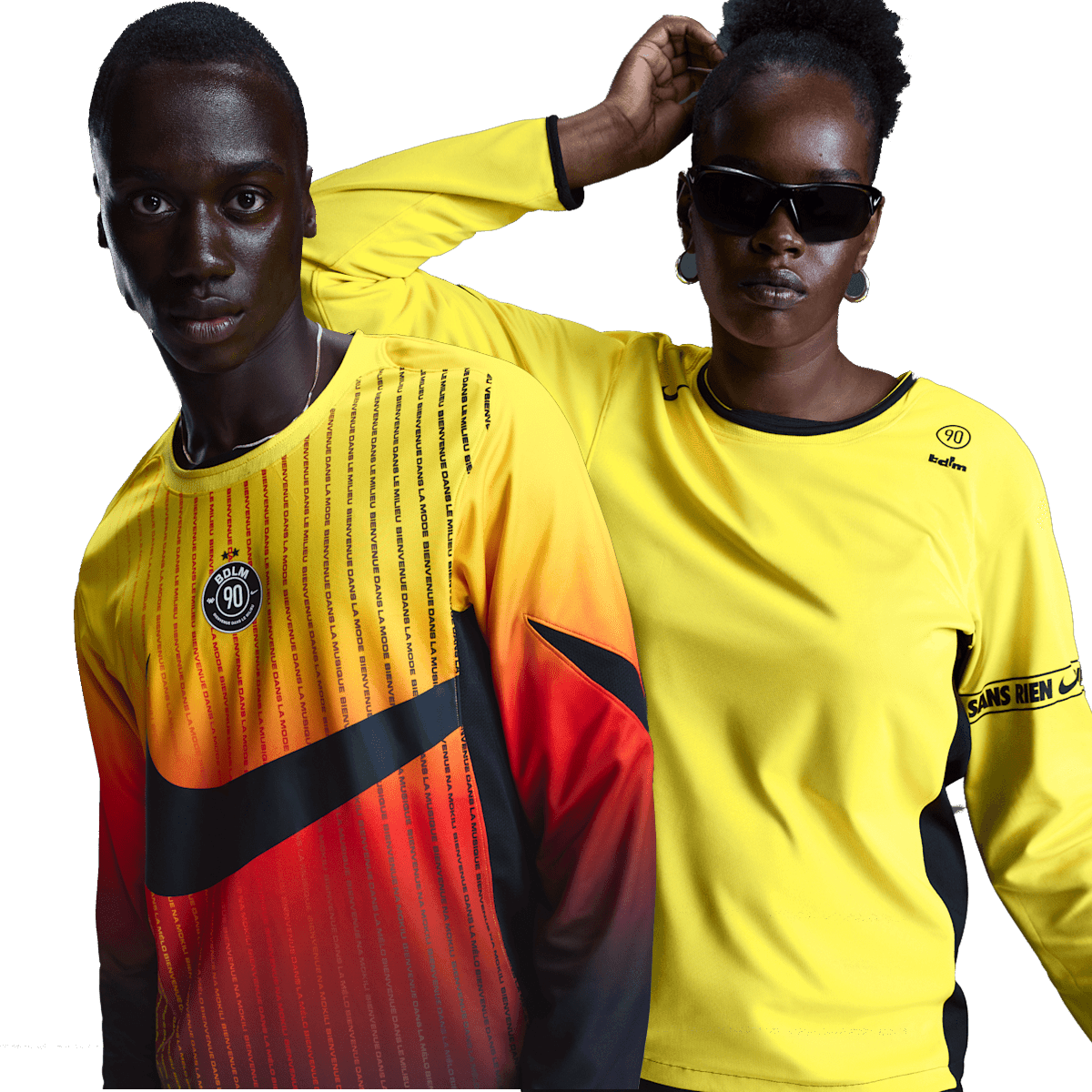 BDLM x Nike Total 90 Jersey 'Bienvenue Dans Le Milieu' - Reversible