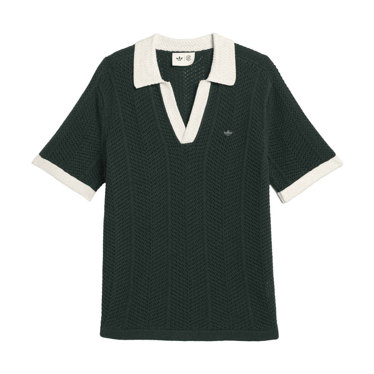 CLOT x adidas Knit Polo 'Green Night'