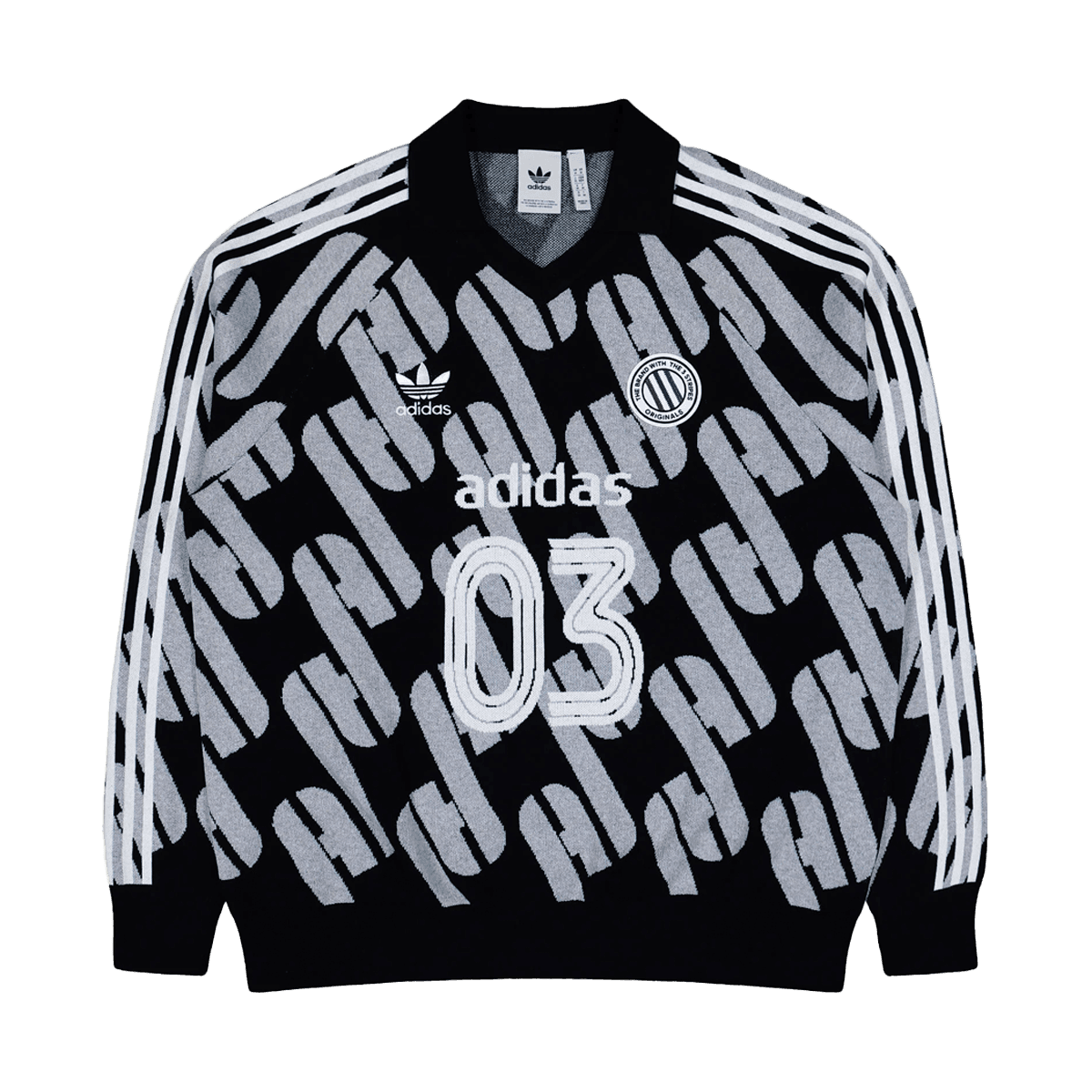 adidas Adicolor Blokecore Polo 'Black & Medium Grey'
