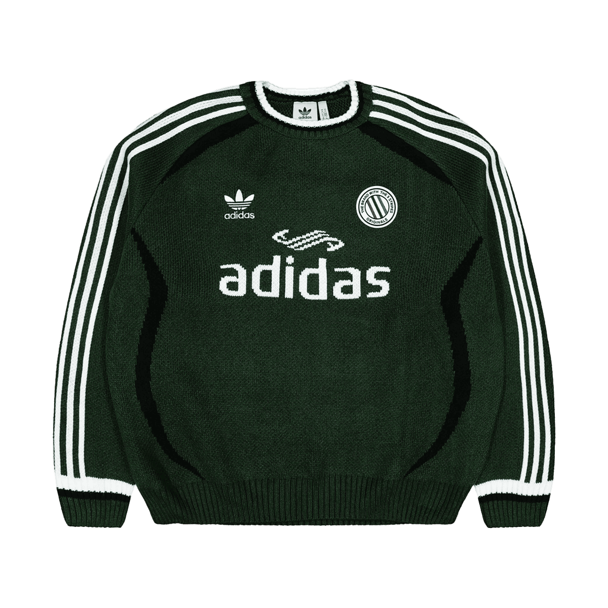 adidas Adicolor Blokecore Crew 'Mineral Green'