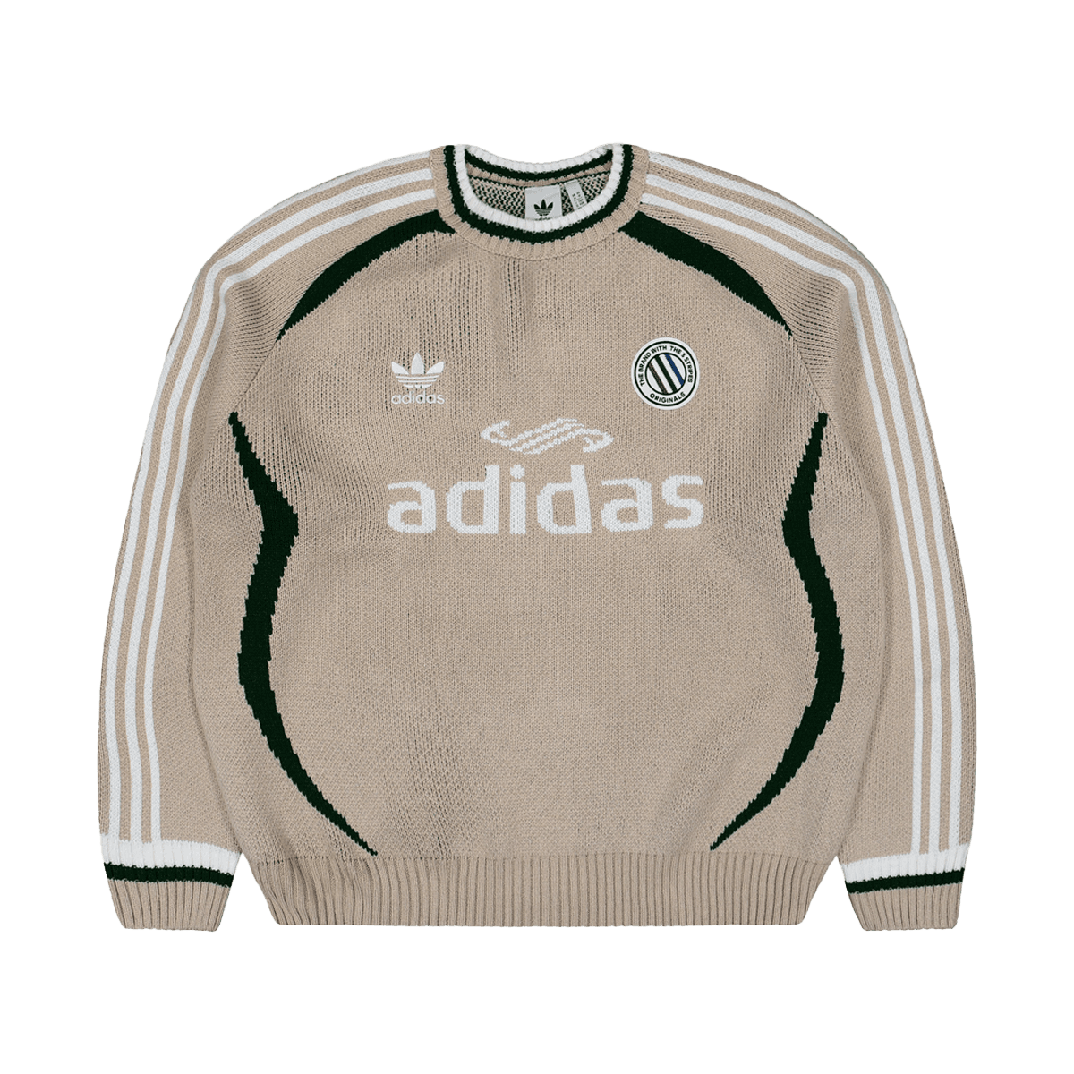 adidas Adicolor Blokecore Crew 'Wonder Beige'