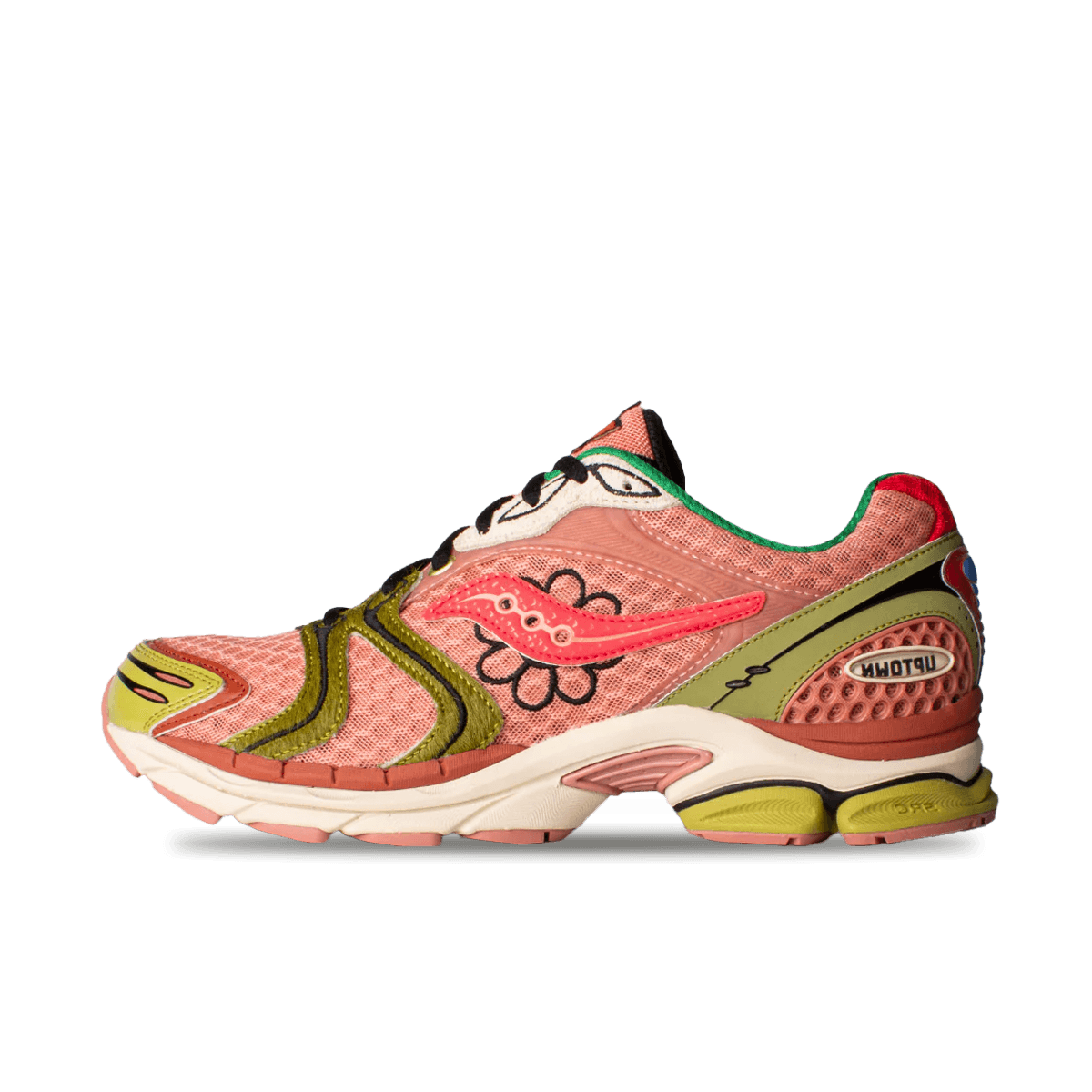 Jae Tips x Saucony Progrid Triumph 4 ‘Virginia Creeper’ - Flowers Grow Uptown Pack