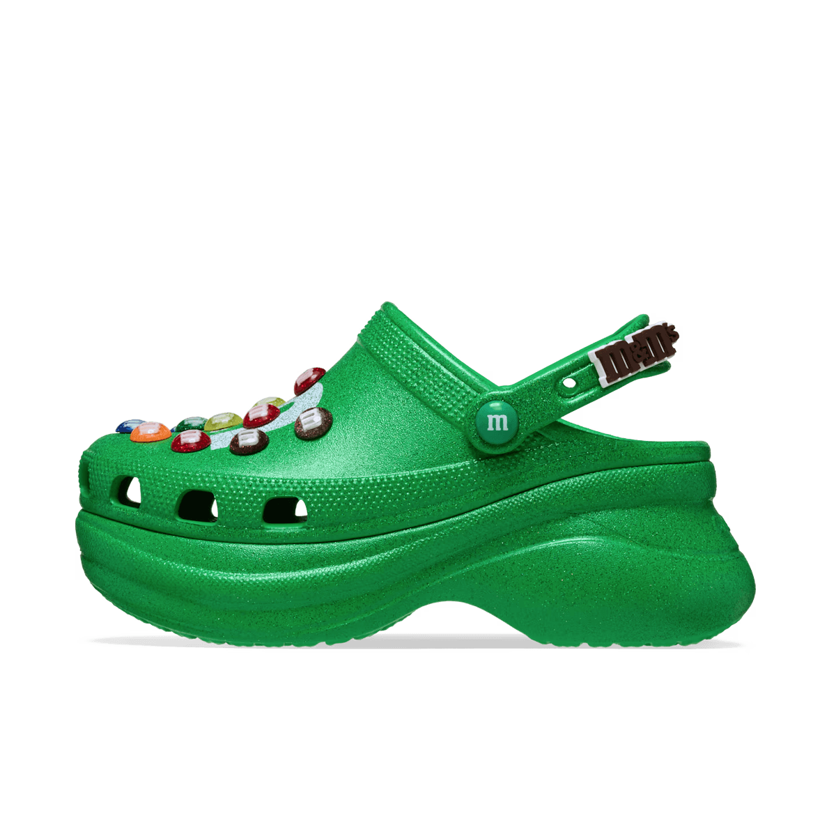 M&M’s x Crocs Bae Clog 'Multi Glitter'