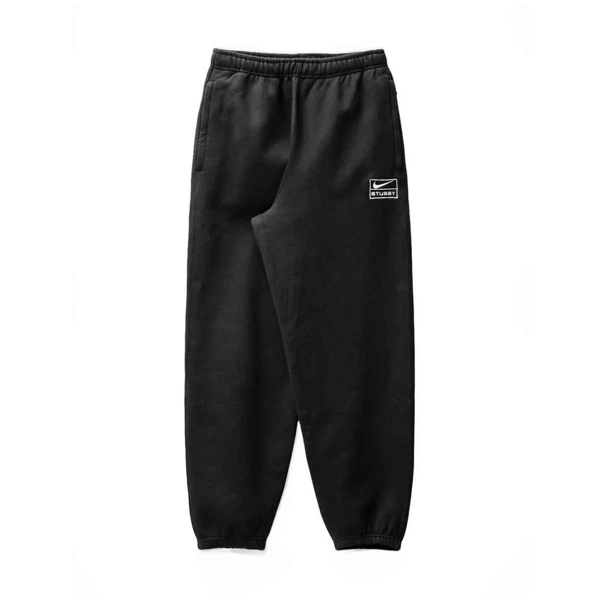 Stüssy x Nike Washed Fleece Trousers 'Black'
