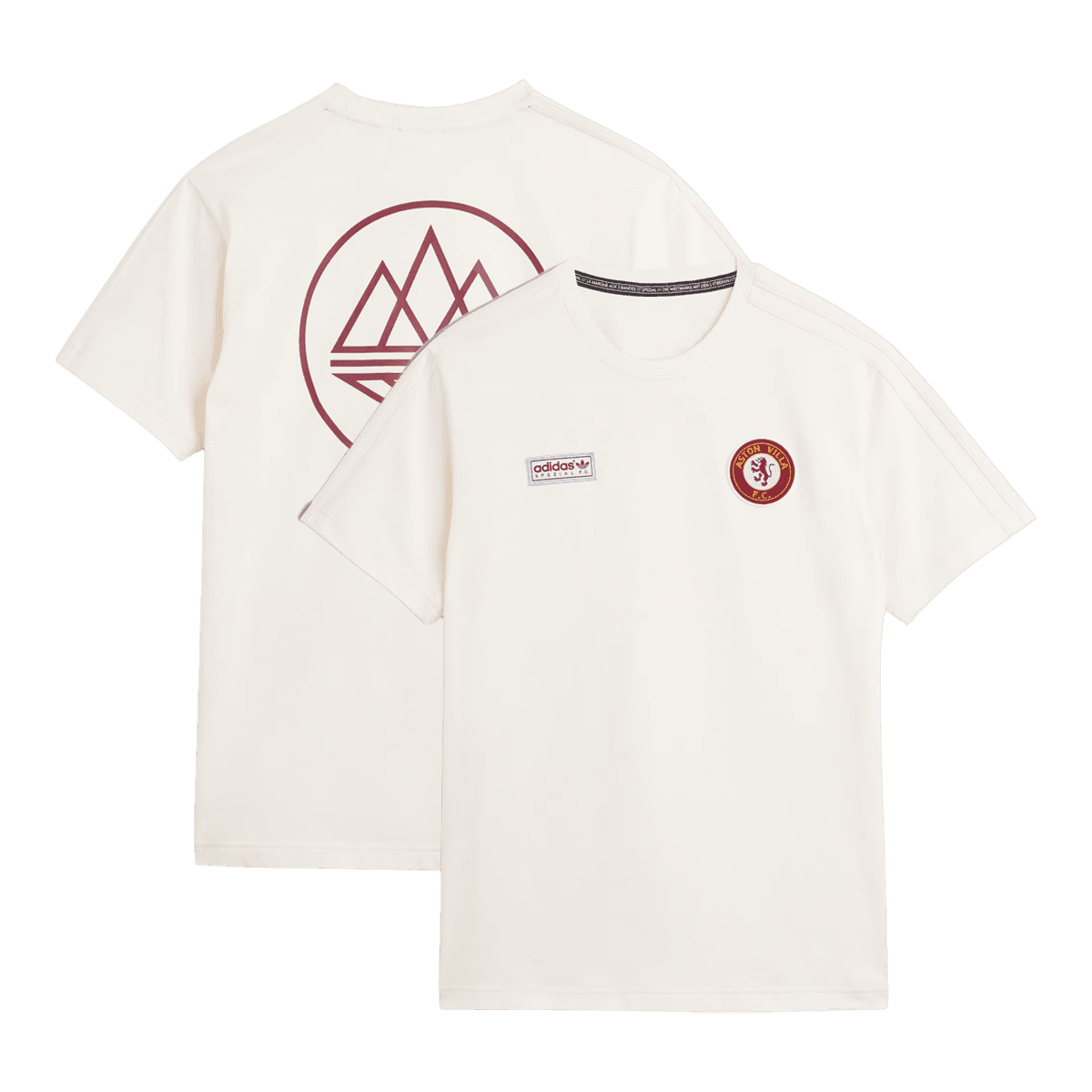 Aston Villa x adidas SPZL F.C. Tee 'Chalk White'