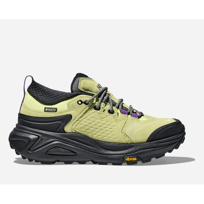 HOKA Elite Terrain System Kaha 3 Low GORE-TEX Hiking Honeydew