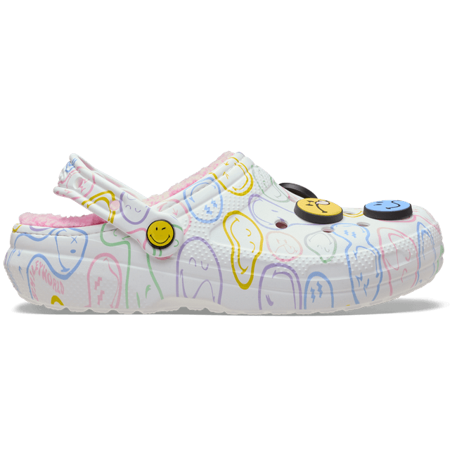 Crocs SmileyWorld® Classic Lined Clogs Multi