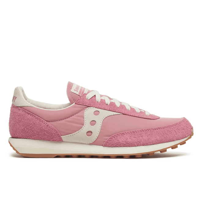 Saucony Trainer 80 Hairy Suede Pink
