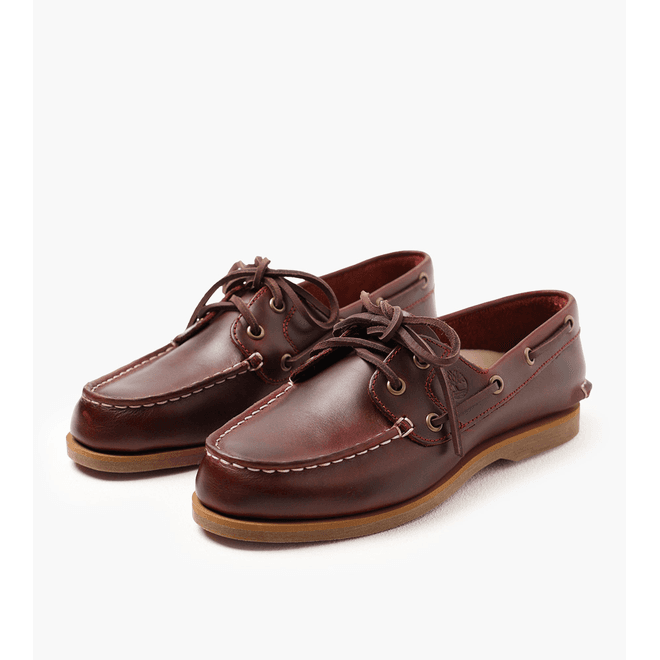 Timberland Classic Boat Shoe Burgundy Full Grain
