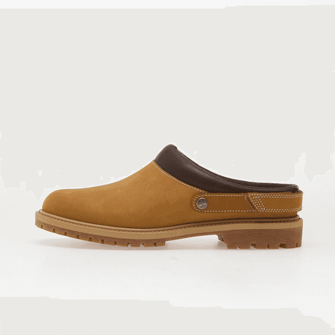 Timberland Premium Clog Shoe Wheat Nubuck