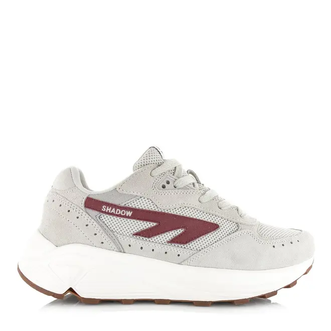 Hts Shadow Rgs Star White/red Suede Unisex