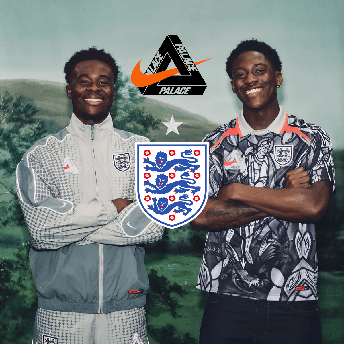 Palace x Nike X2 Capsule Collection 'England'