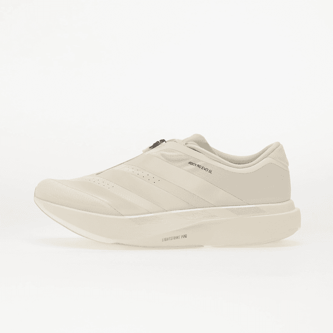 adidas ADIZERO EVO SL Zip LIGHTSTRIKEPRO Running Core White
