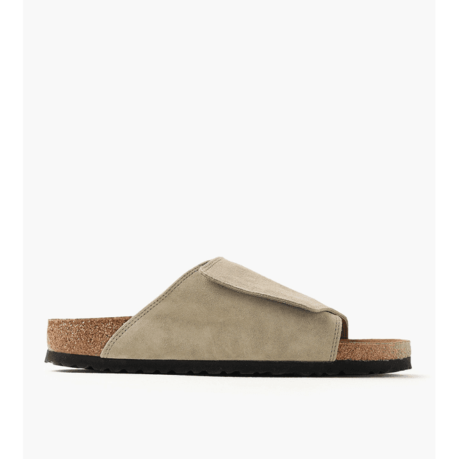 Birkenstock Solana Suede Leather Faded Khaki