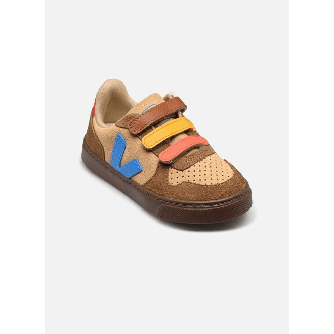Veja Small V-10 Velcro Suede