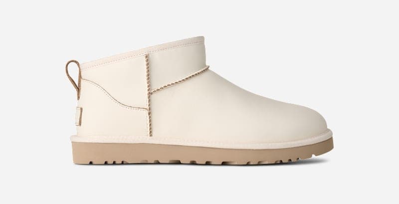 UGG® Classic Ultra Mini Contrast Boot 'Jasmine & White Pepper'