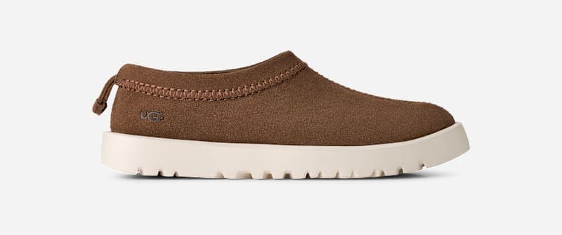 UGG® Tasman Unlined Suede 'Dark Chestnut'