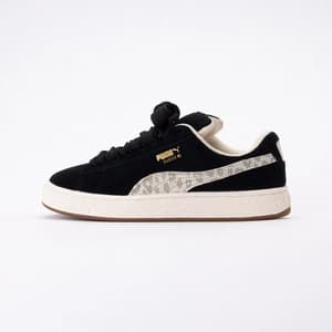 PUMA Youth Suede XL Leopard PUMA Black-Warm White