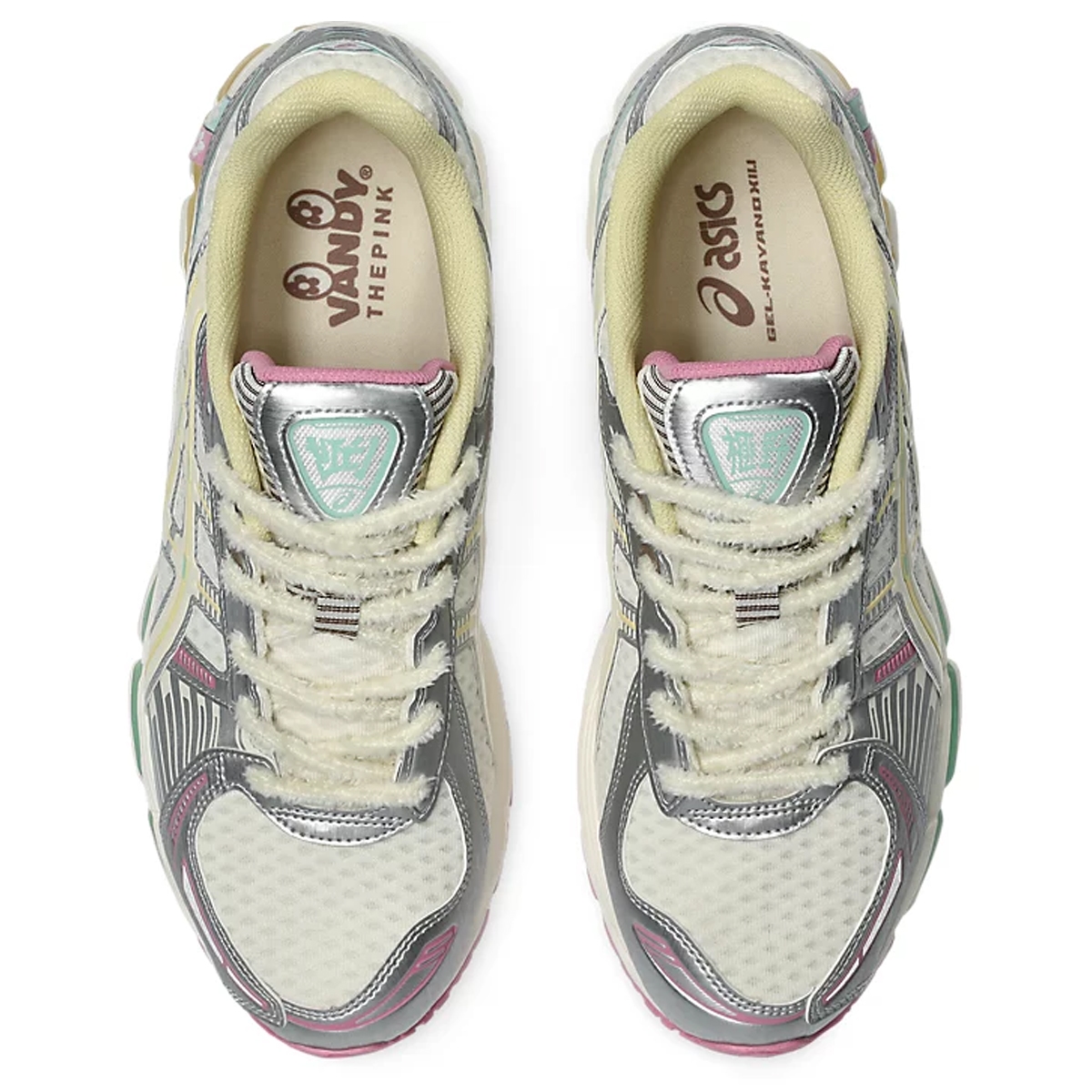 VANDYTHEPINK® x ASICS GEL-KAYANO 12.1 'Antique White' 1203B302-100