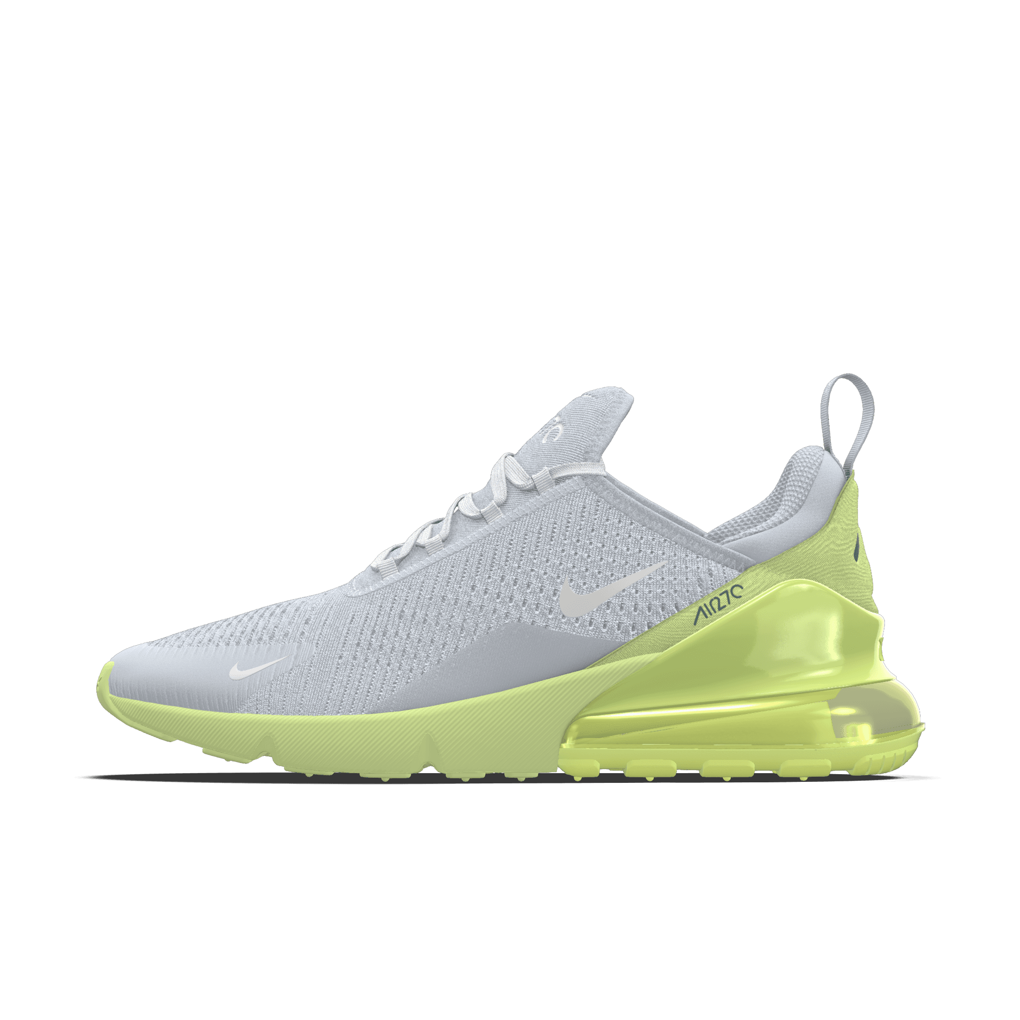 Nike Air Max 270 By You customized 'Yellow'