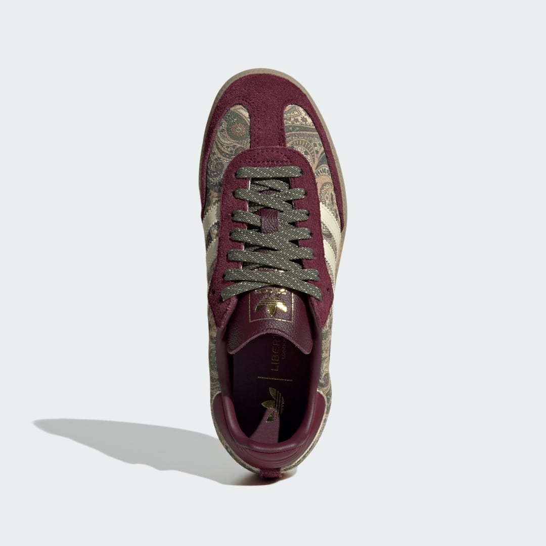 Liberty London x adidas Samba OG 'Maroon' KH9802