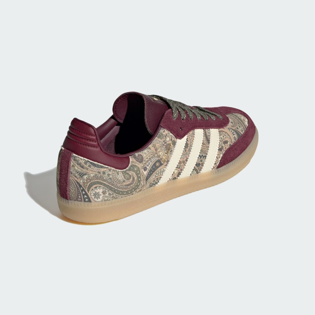 Liberty London x adidas Samba OG 'Maroon' KH9802