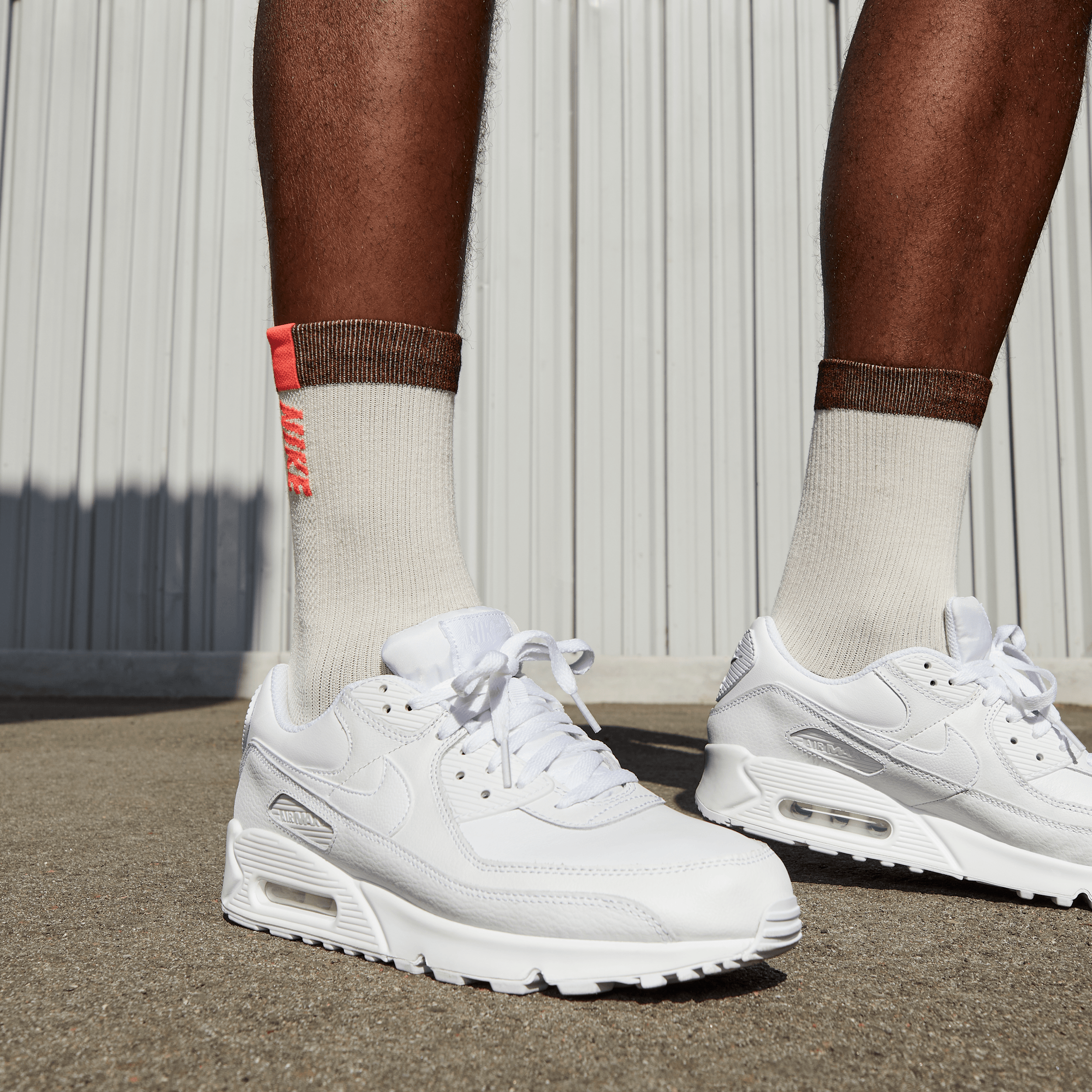 Nike Air Max 90 Leather 'Triple White' CZ5594-100