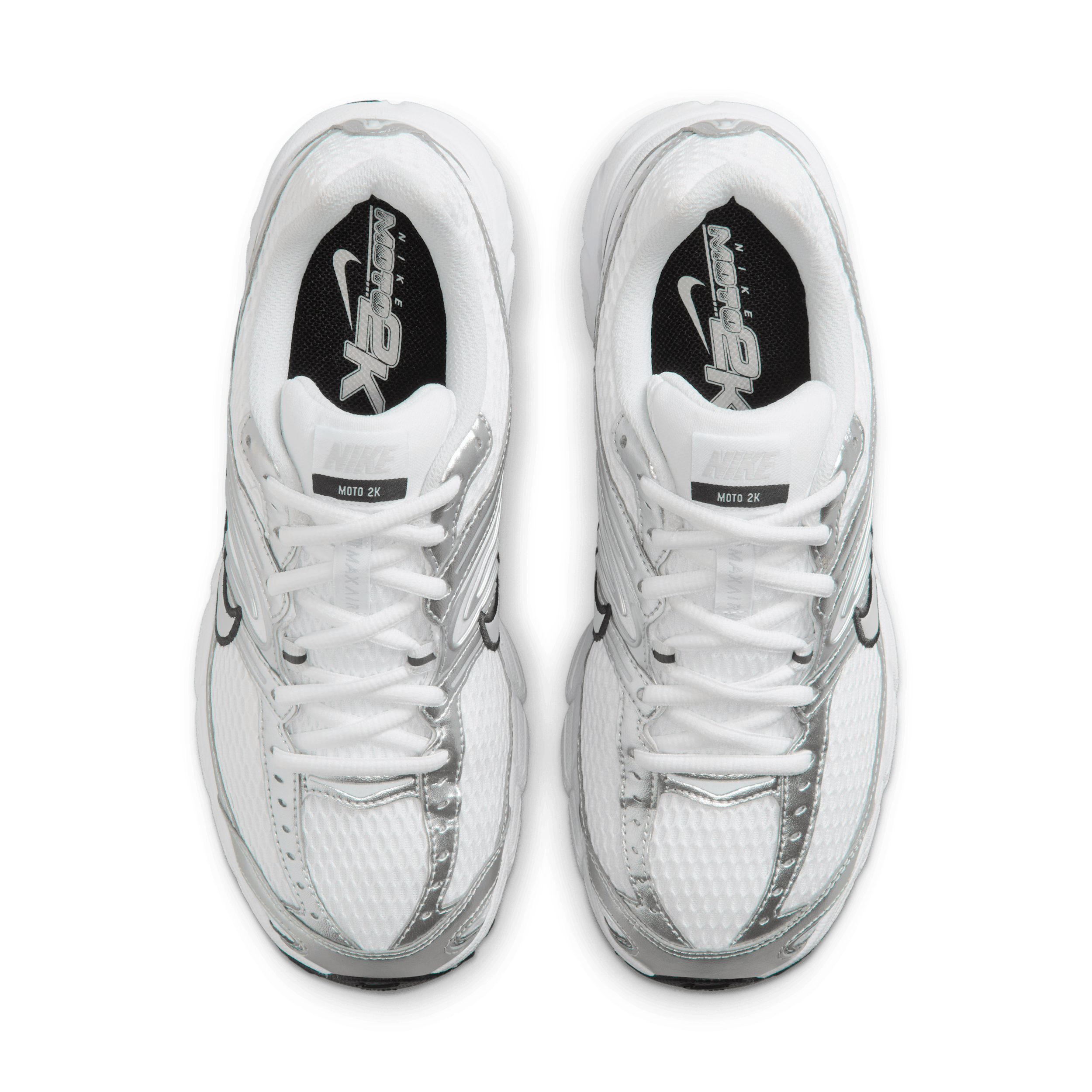 Nike Air Max Moto 2K WMNS 'White & Metallic Silver' HQ2056-103
