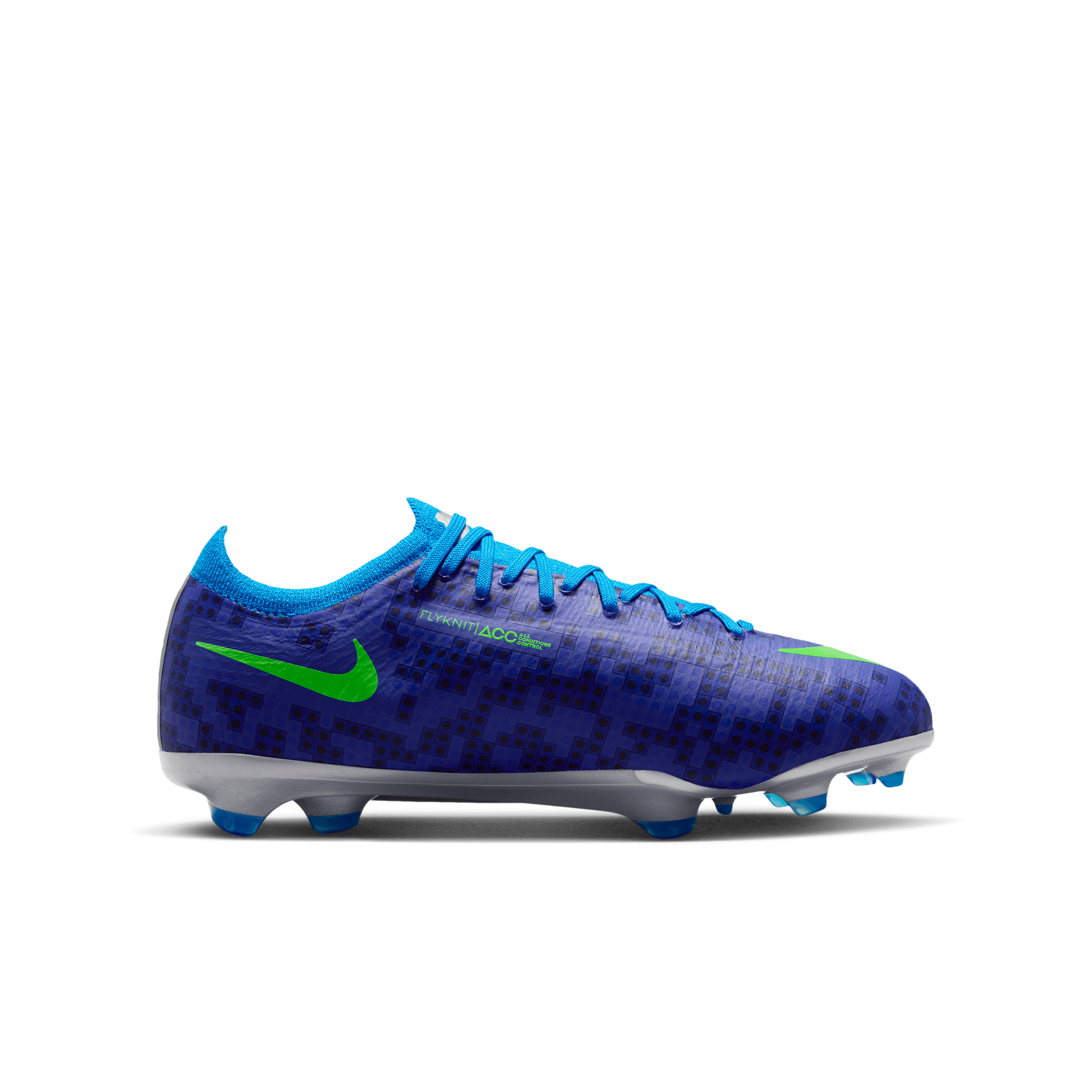 LEGO® x Nike Jr. Mercurial Vapor Pro GS 'Concord & Green Strike' IQ3579-400