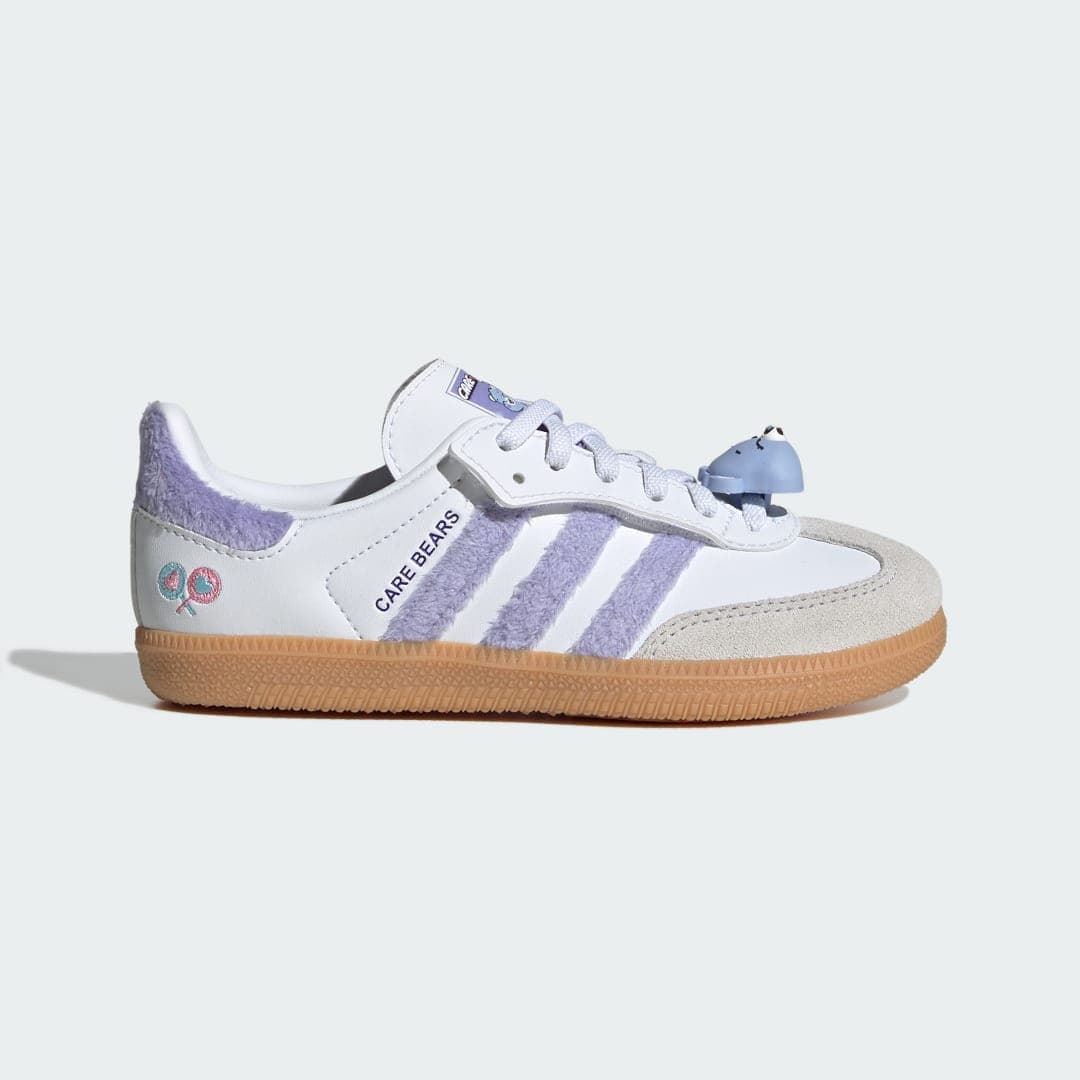 adidas adidas Care Bears Samba Og Comfort Closure Elastic Lace 'Light Purple'