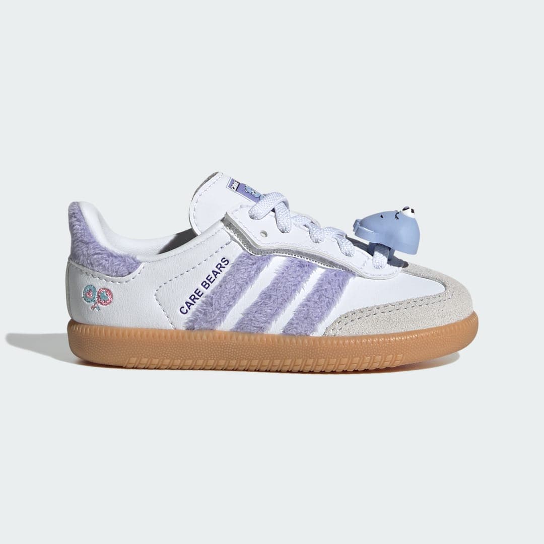 adidas adidas Care Bears Samba Og Comfort Closure Elastic Lace 'Light Purple'